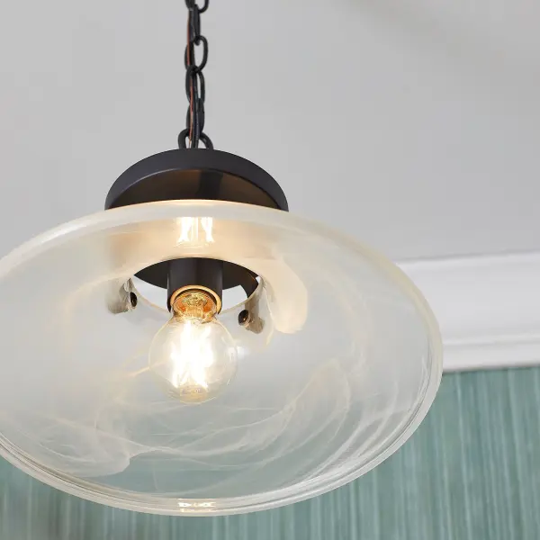 Versatile Dual-Mount Pendant with Elegant Alabaster Styling - Image 11