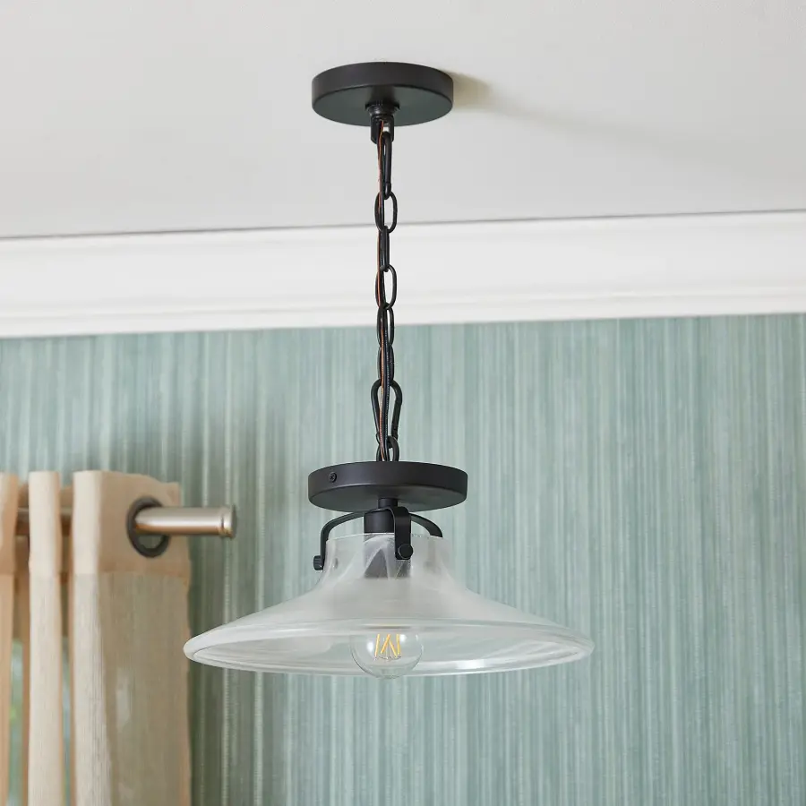 Versatile Dual-Mount Pendant with Elegant Alabaster Styling - Image 8