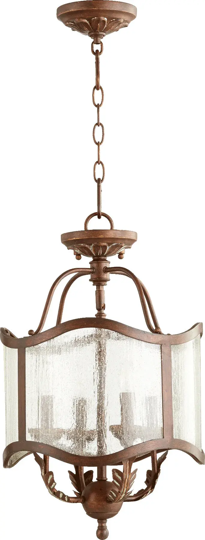 Salento 13-Inch Semi-Flush Mount in Vintage Copper