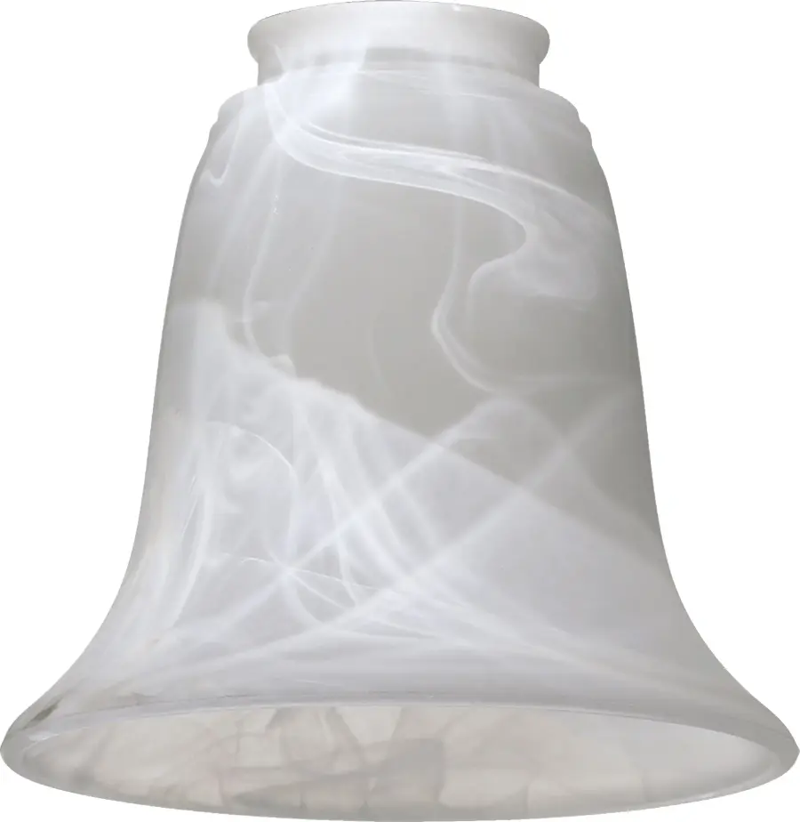 Country Faux Alabaster Glass Shade