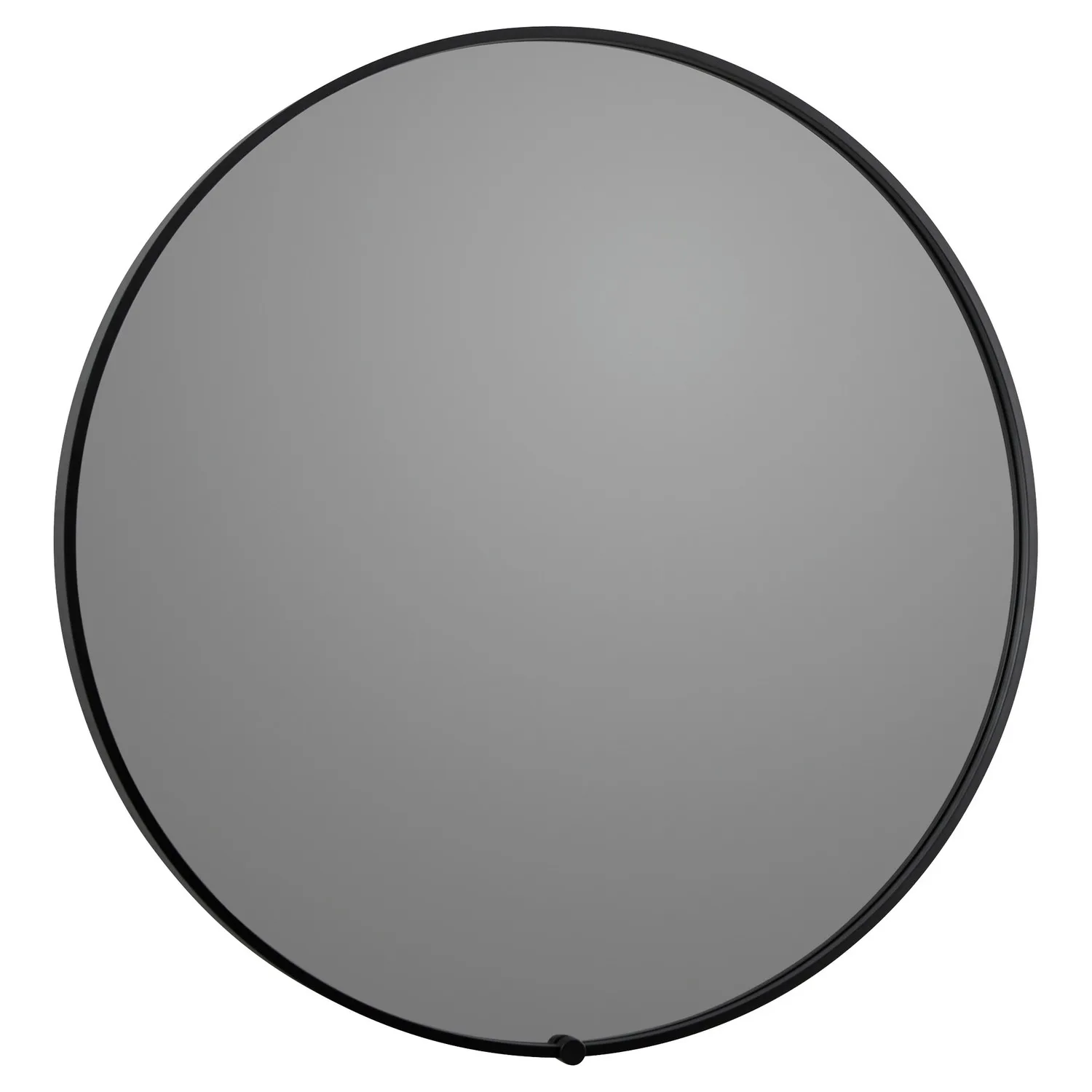 Avior Round LED Mirror in Black