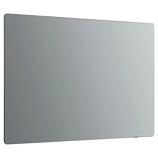 This sophisticated LED mirror combines Italian design with advanced technology, featuring Ghost Lighting that conceals the light source when off, ambient backlighting, built-in defogger, and hands-free IR sensor control.