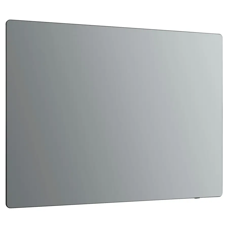 Compact LED Mirror in Black - Image 1