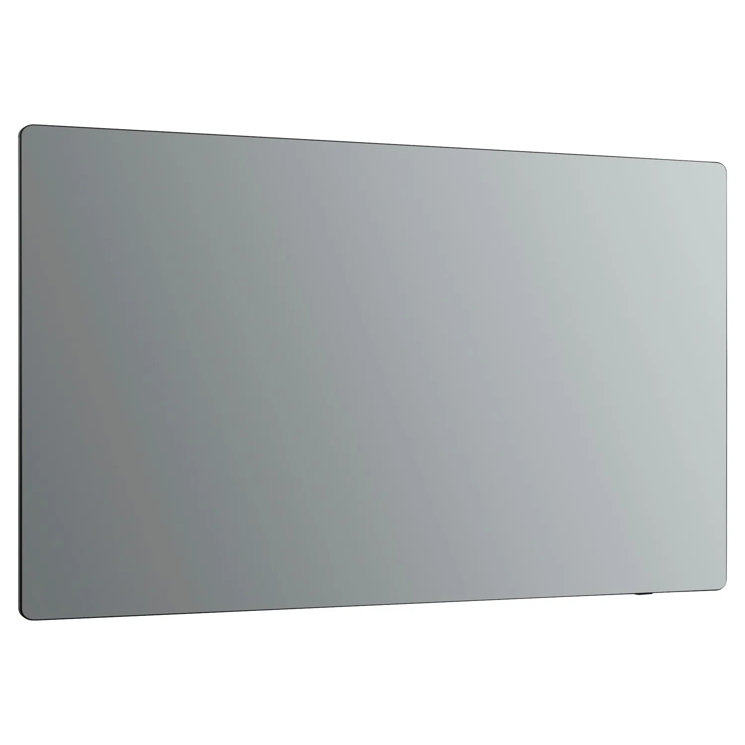 Compact LED Mirror in Black