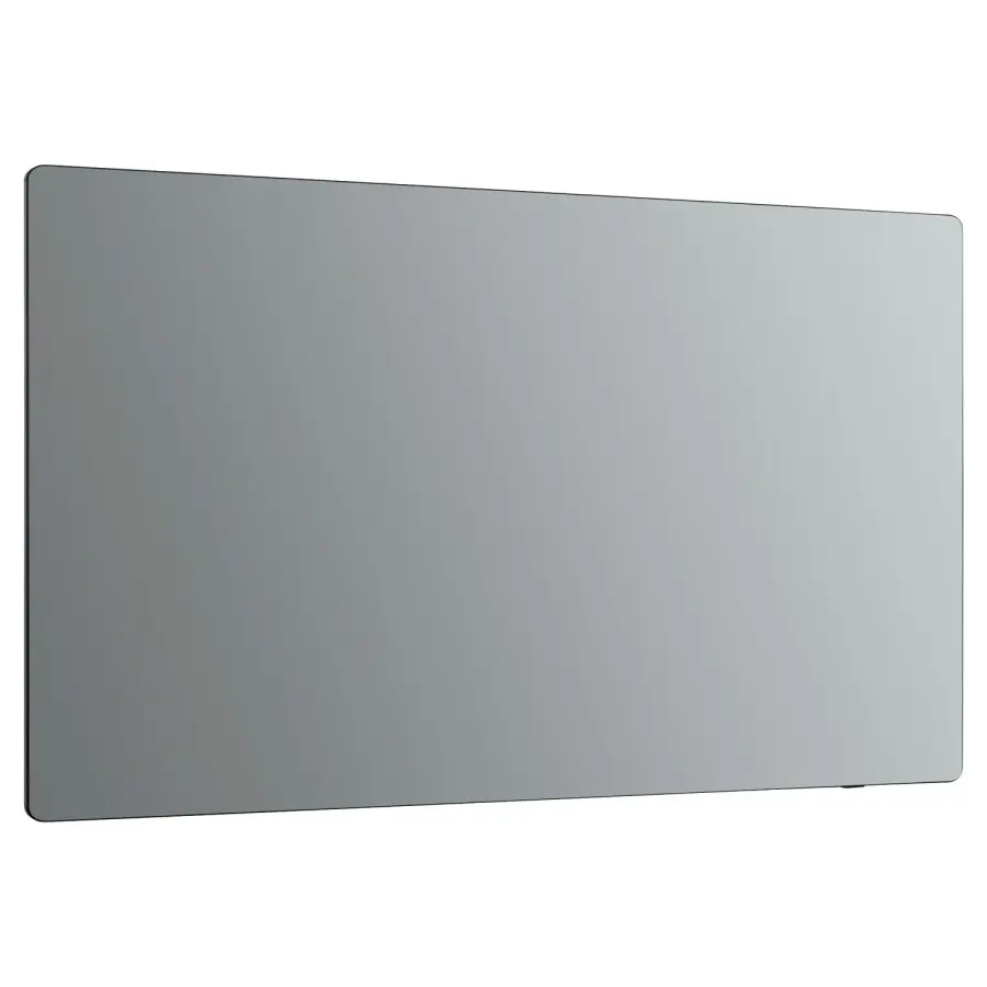 Compact LED Mirror in Black - Image 1