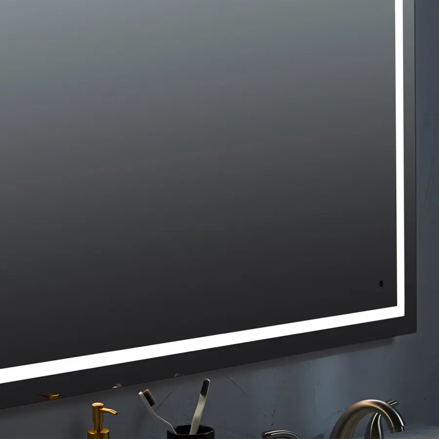 Track LED Mirror in Black - Image 5