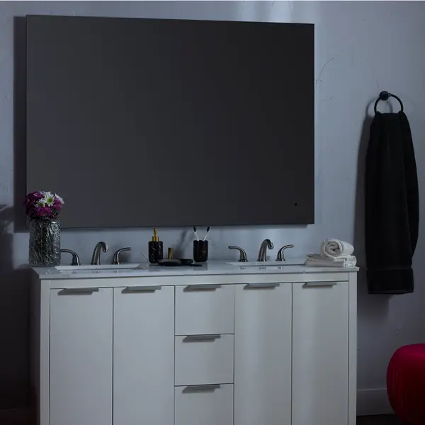 Track LED Mirror in Black - Image 8
