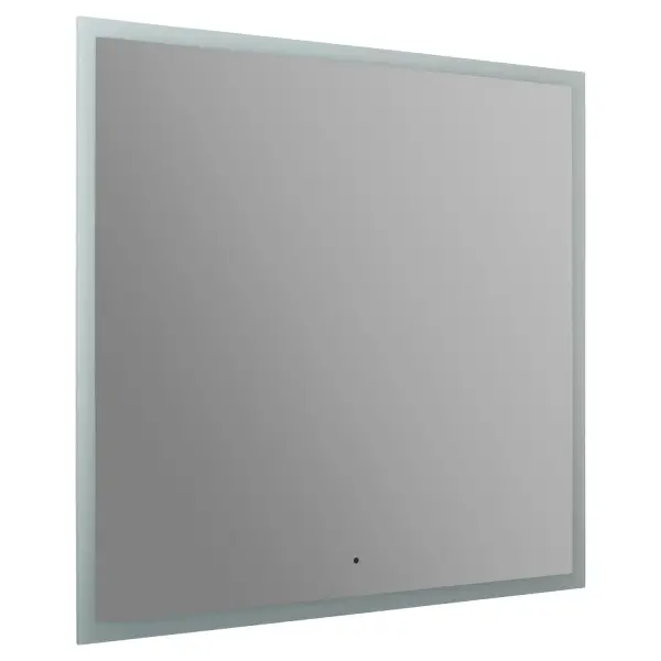 A sophisticated 48-inch frameless LED mirror combining Italian design with smart technology. Features include anti-fog capability, CCT color temperature selection, dimmability, and hands-free infrared control for modern convenience.