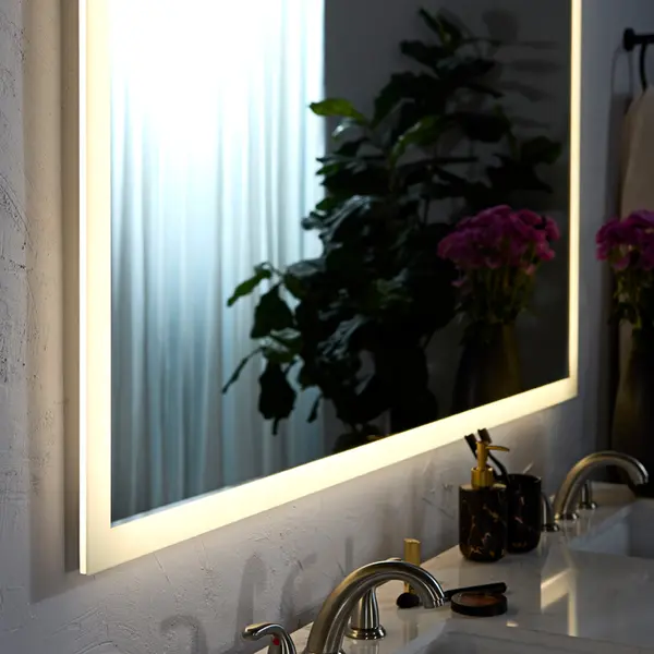 Starlight 48" LED Mirror in Black - Image 13