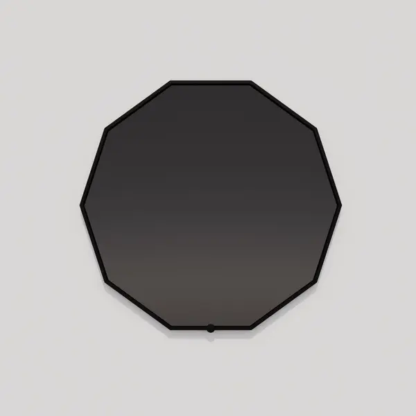 Deca 36" LED Mirror in Black - Image 2