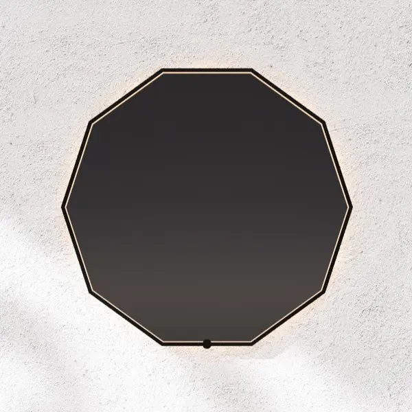 Deca 36" LED Mirror in Black - Image 3