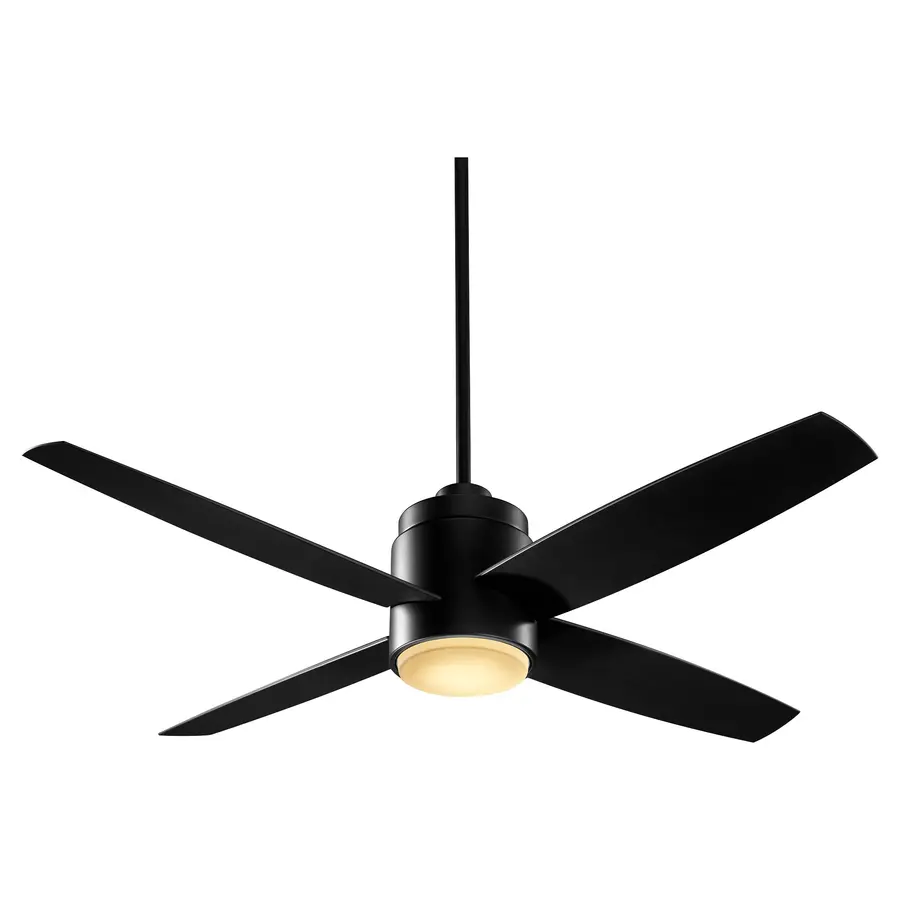 Oslo 52" Ceiling Fan in Black - Image 4
