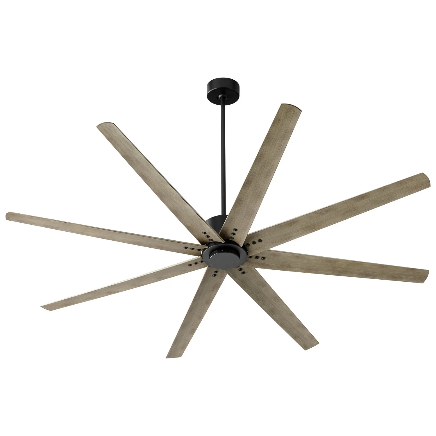 Fleet 72" Ceiling Fan in Black