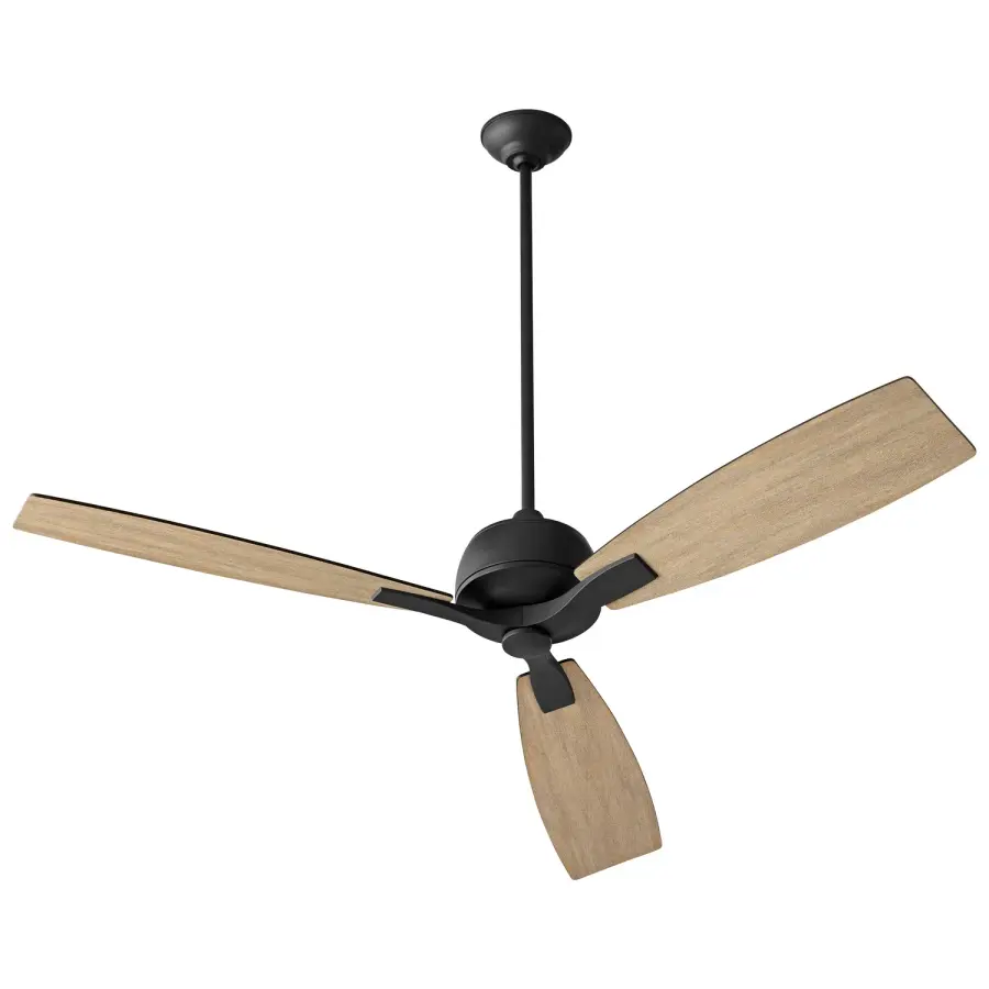 Juno 60" Ceiling Fan in Black - Image 1