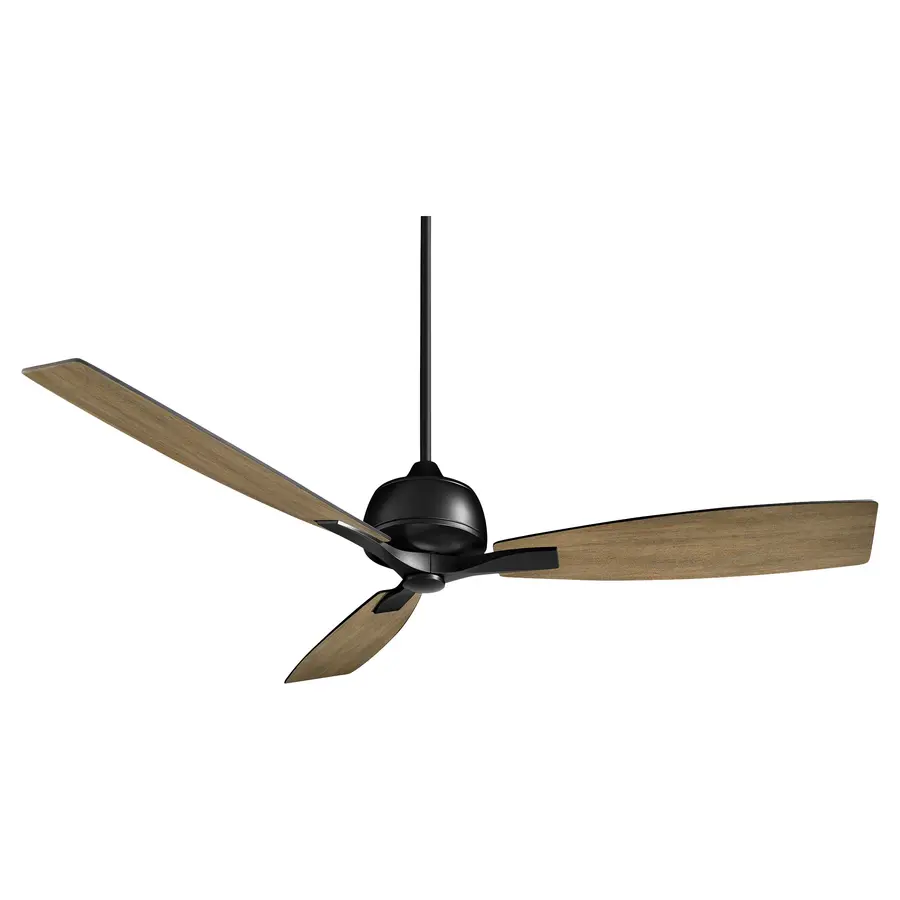 Juno 60" Ceiling Fan in Black - Image 2