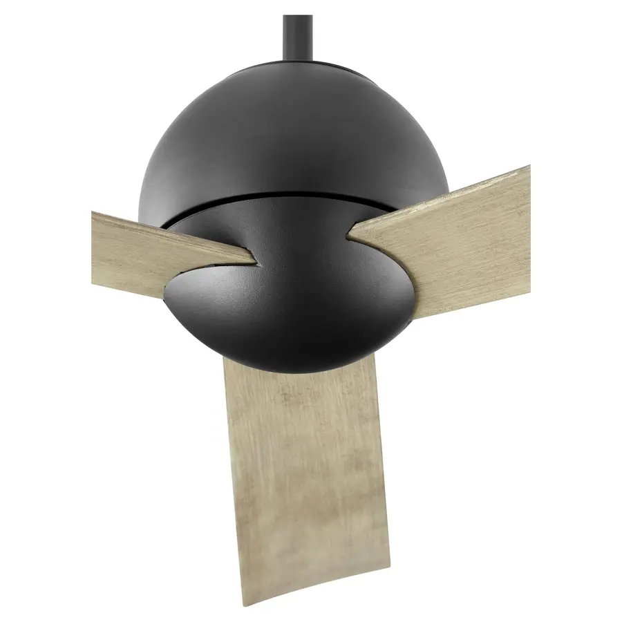 Rondure 54" Ceiling Fan in Black - Image 2