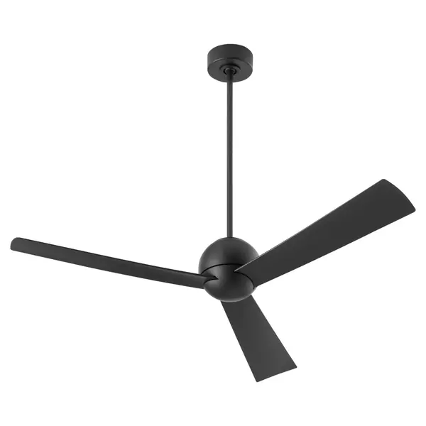 Rondure 54" Ceiling Fan in Black - Image 3
