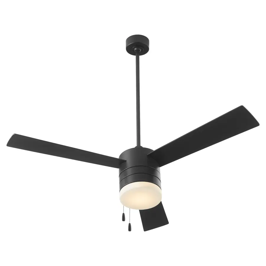 Allegro 52" 3-Blade Ceiling Fan in Black - Image 3