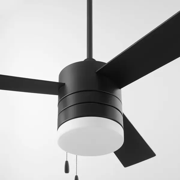 Allegro 52" 3-Blade Ceiling Fan in Black - Image 5
