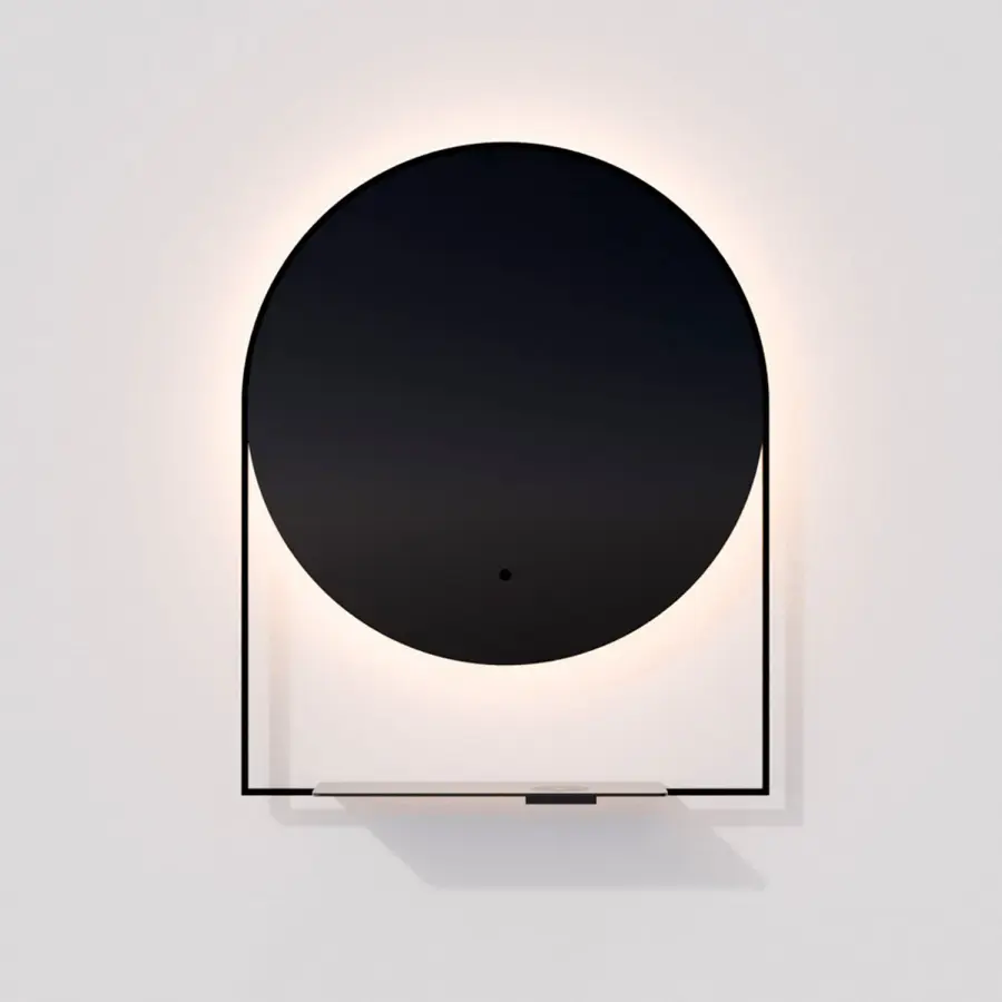Cassiopea LED Lighted Mirror with Wireless Charger - Image 1