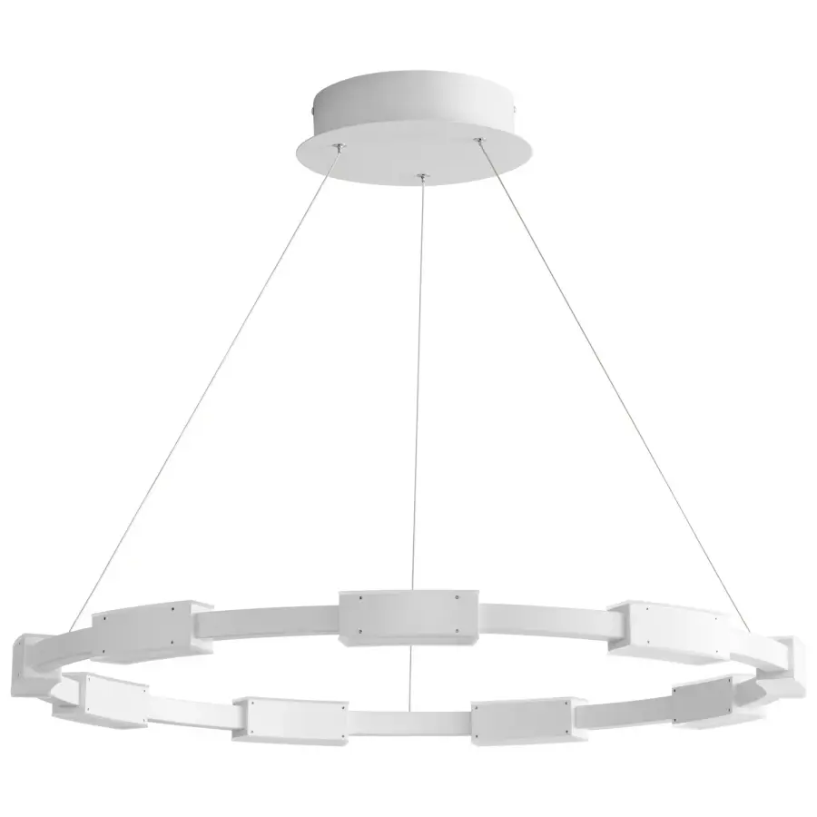 Dieter LED Pendant in White - Image 1