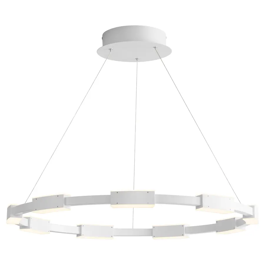 Dieter LED Pendant in White - Image 2