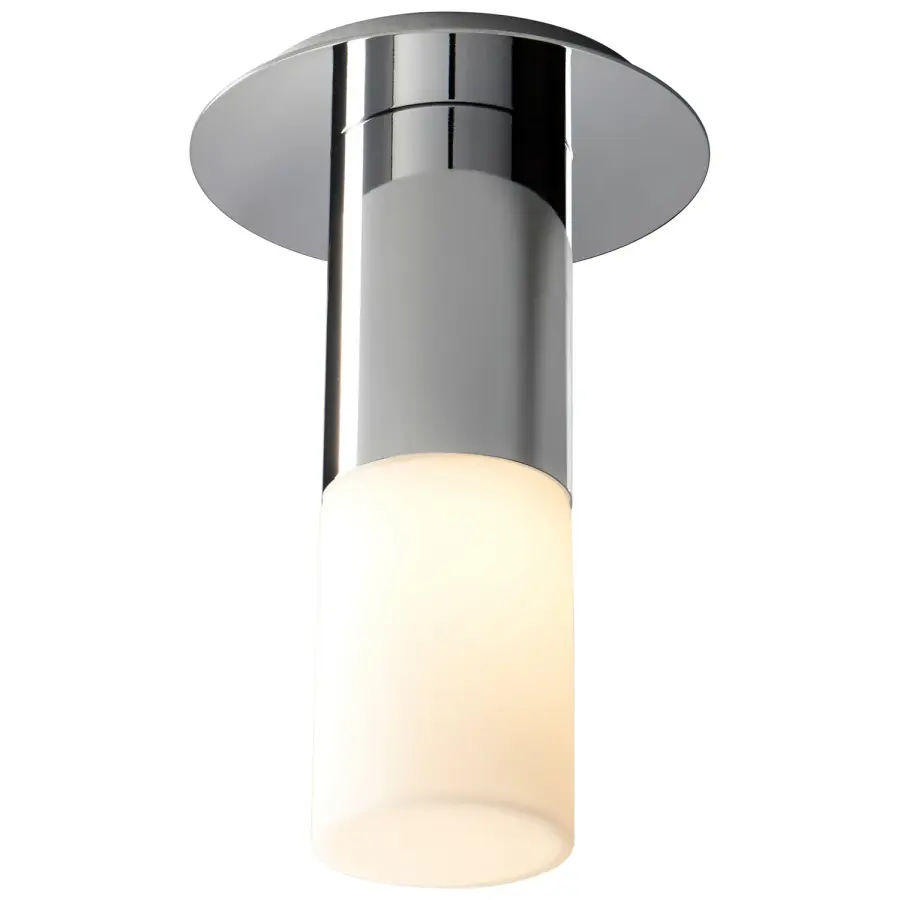 Pilar LED Flush Mount in Polished Nickel - Image 1