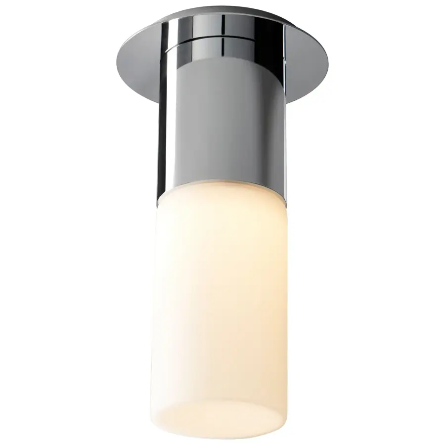 Pilar LED Flush Mount in Polished Nickel - Image 1