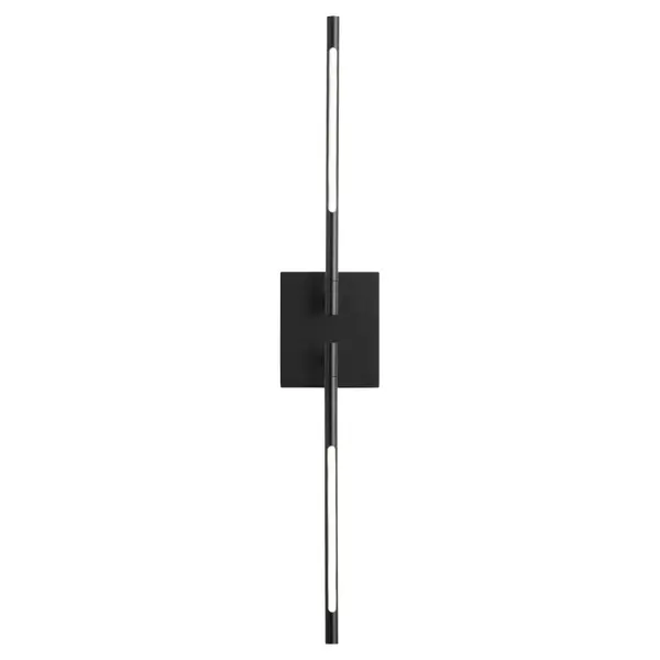 The Palillos LED sconce delivers modern minimalism with practical versatility. Its slim 5.5-inch profile and integrated LED technology make it ideal for tight spaces, while adjustable color temperature (3000K-4000K) adapts to any mood or task. - alternate view