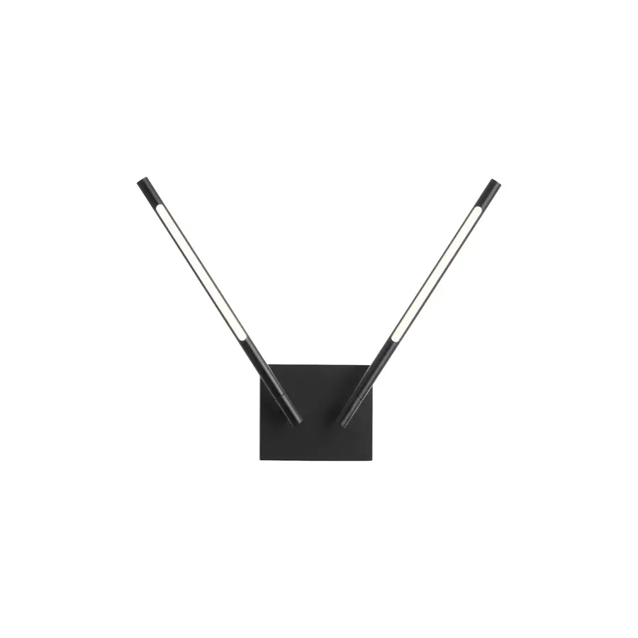 Palillos LED Wall Sconce in Black - Image 6