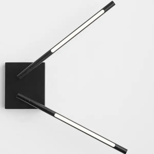 Palillos LED Wall Sconce in Black - Image 7