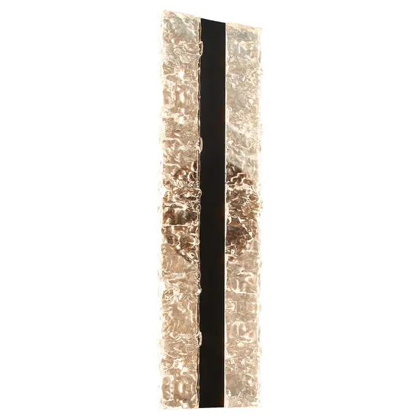 The Landon LED sconce delivers modern, low-profile lighting with integrated LED technology. Its 20-inch width makes it ideal for bathroom vanities and hallways, while the high CRI of 90 ensures excellent color rendering. - alternate view