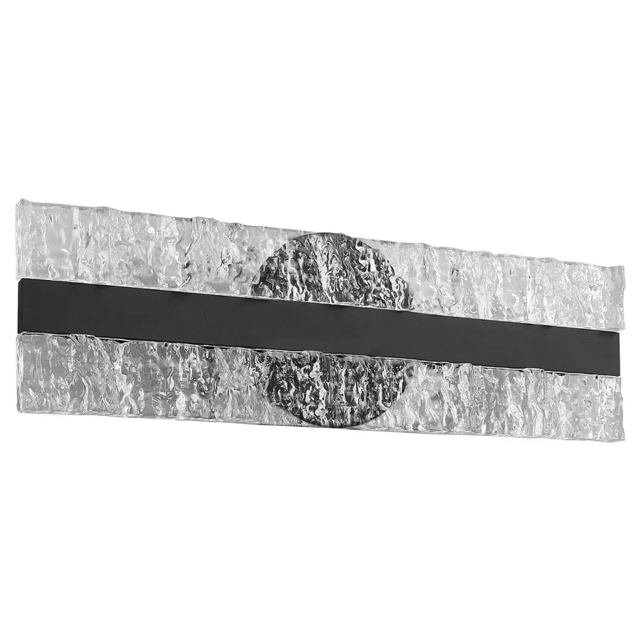 Landon LED Wall Sconce in Black - Image 3