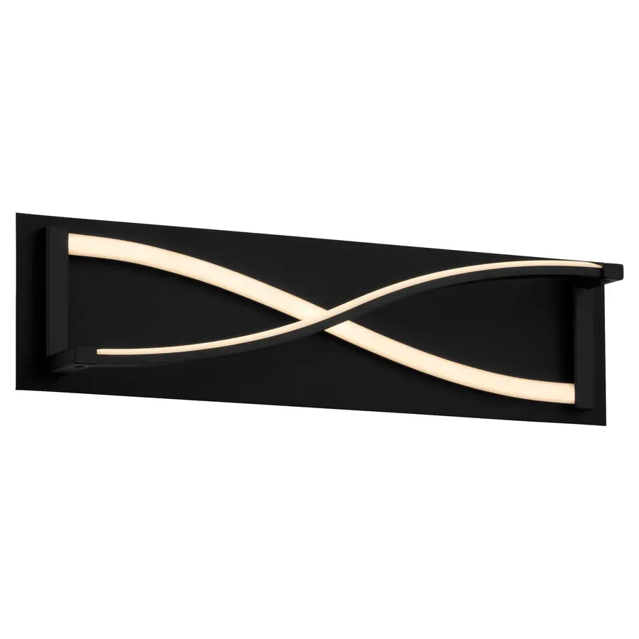 Hyperion LED Vanity Light in Black - Image 2