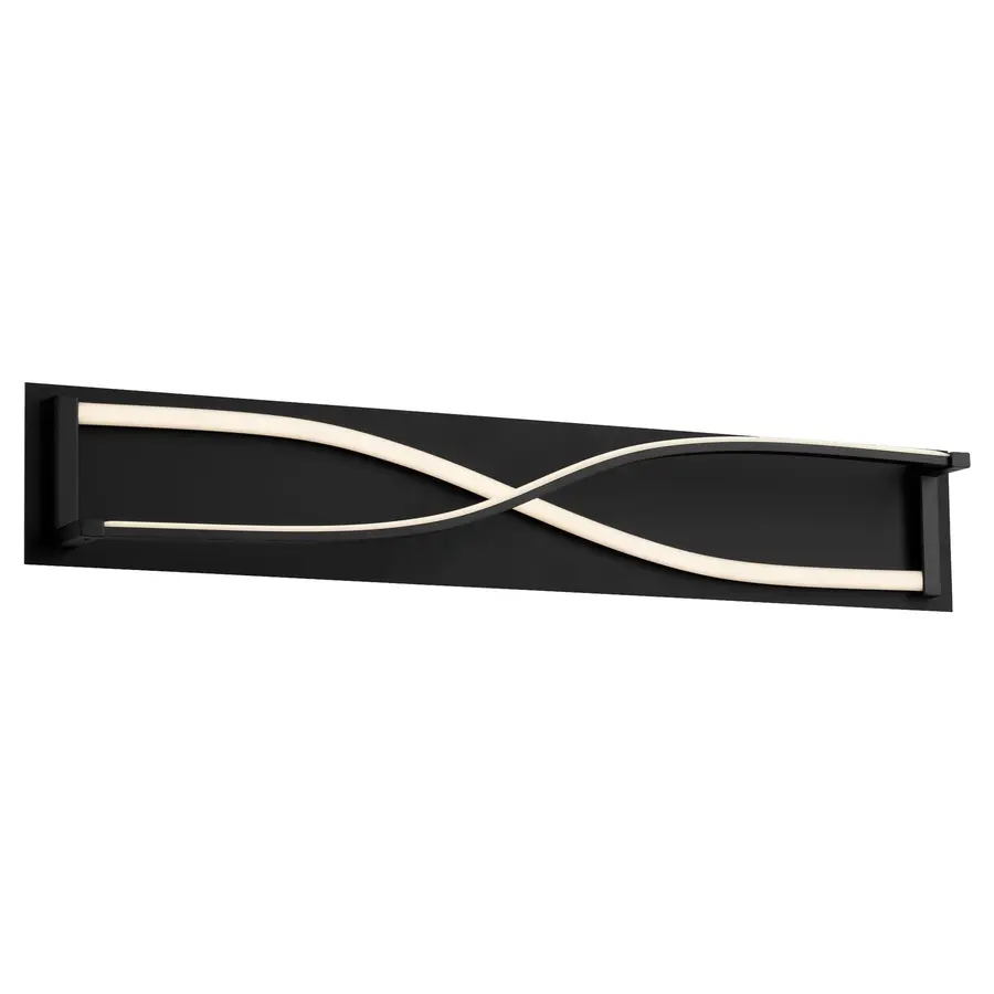 Hyperion LED Vanity Light in Black - Image 2