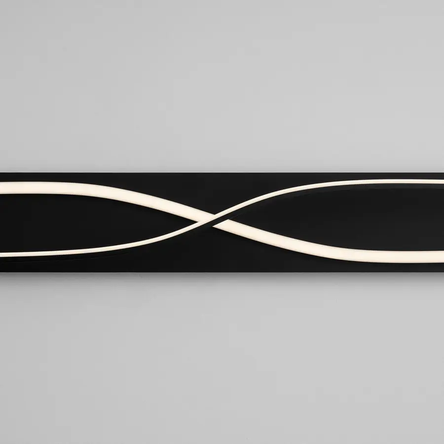 Hyperion LED Vanity Light in Black - Image 4