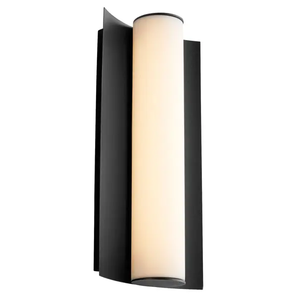 The Wave LED Wall Sconce delivers 1190 lumens of warm 3000K light in a compact, contemporary design. Its matte white acrylic diffuser creates soft, even illumination perfect for task and ambient lighting in smaller spaces. - alternate view