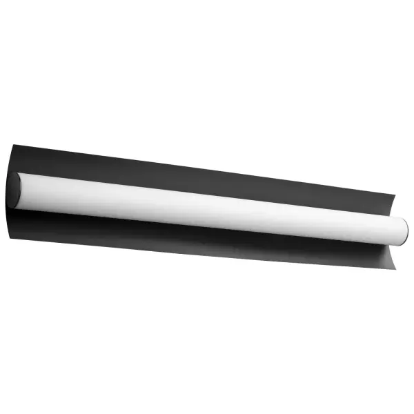 The Wave LED Vanity delivers modern illumination with integrated LED technology and a clean black finish. Its 34-inch width makes it ideal for double vanities, while the matte white acrylic diffuser provides even, shadow-free lighting.