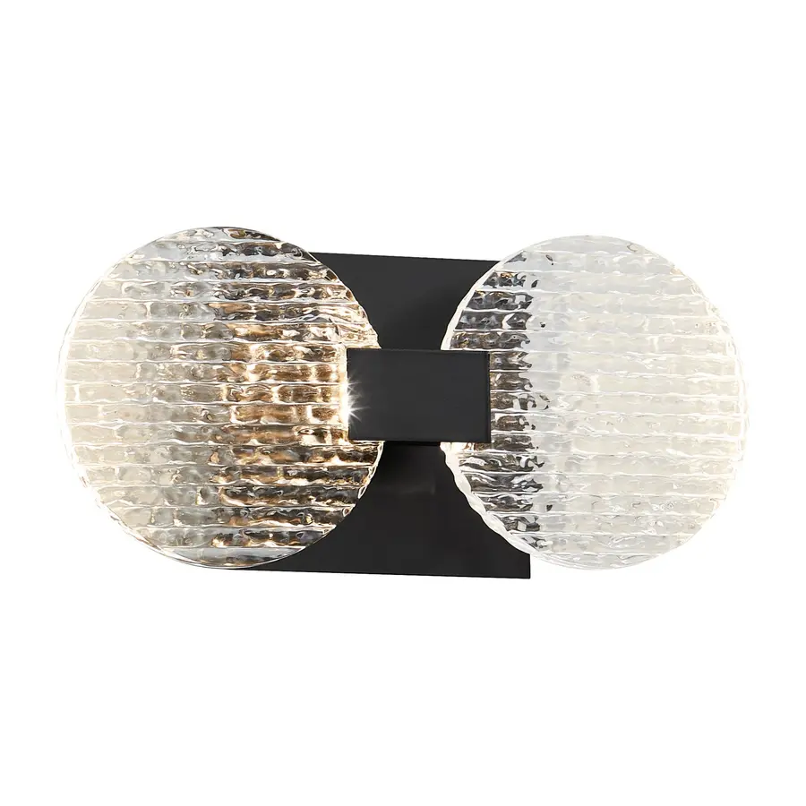 Axiom LED Wall Sconce in Black - Image 2