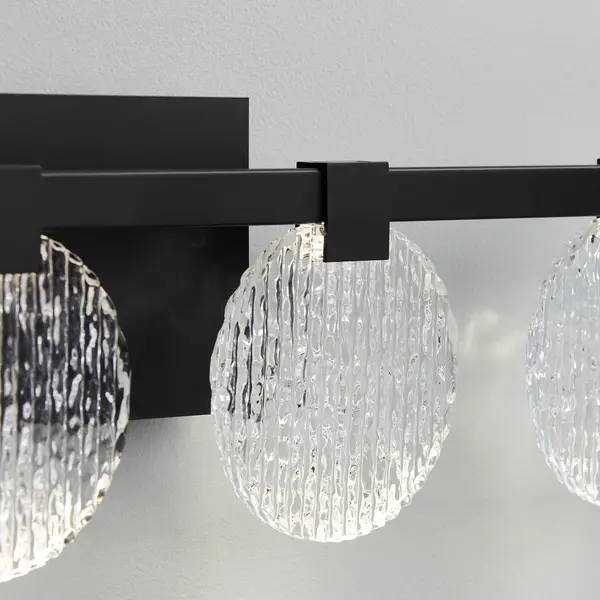 Axiom 4-Light LED Vanity in Black - Image 6