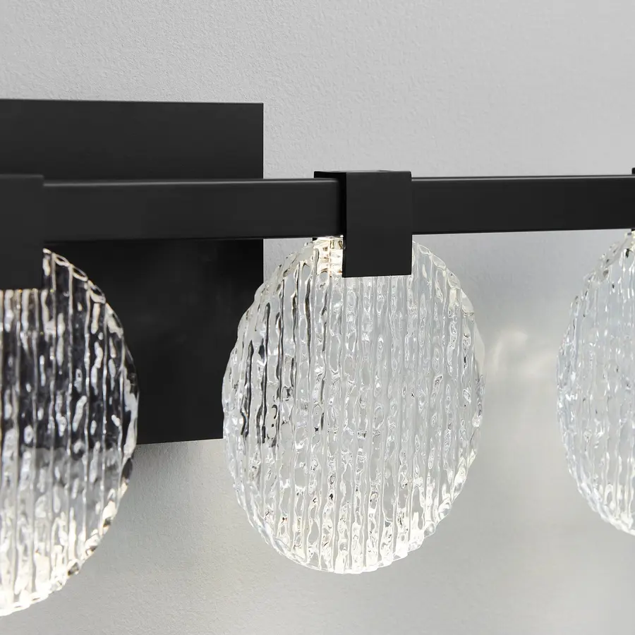 Axiom 4-Light LED Vanity in Black - Image 6
