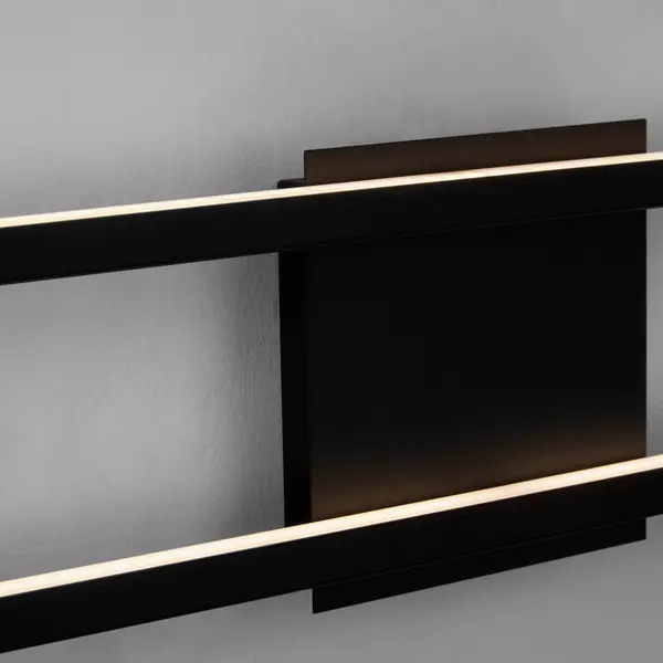 Xanni LED Vanity Light in Black - Image 3