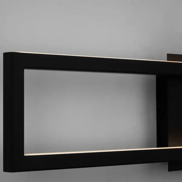 Xanni LED Vanity Light in Black - Image 4