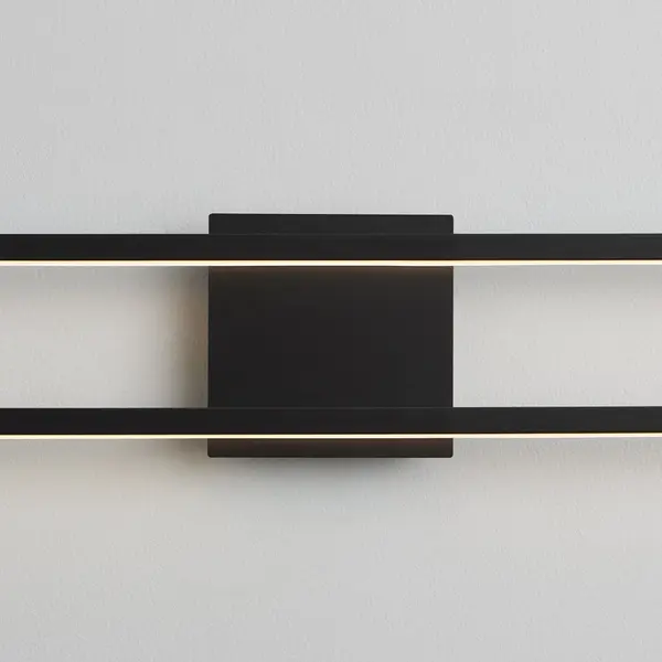 Xanni LED Vanity Light in Black - Image 3