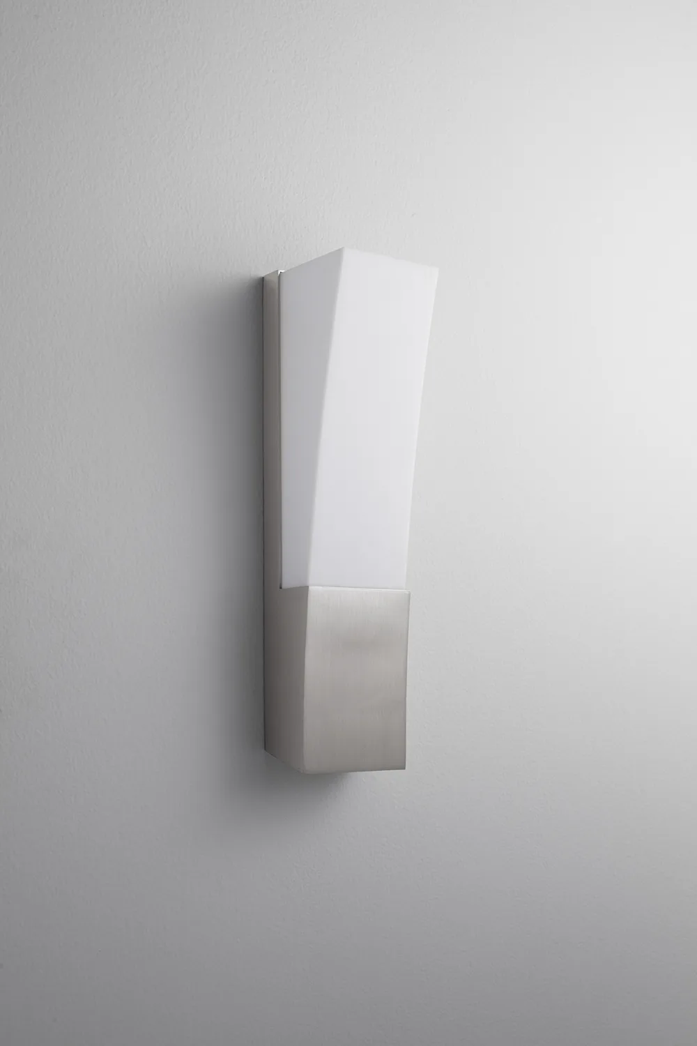 Crescent LED Wall Sconce in Satin Nickel