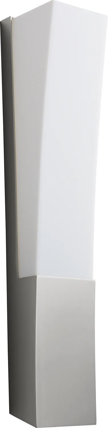 Crescent LED Wall Sconce in Satin Nickel