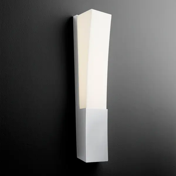 Crescent LED Wall Sconce in Satin Nickel - Image 3