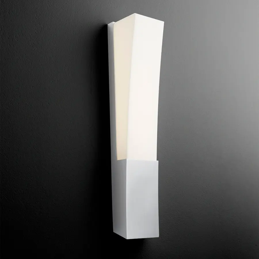 Crescent LED Wall Sconce in Satin Nickel - Image 3
