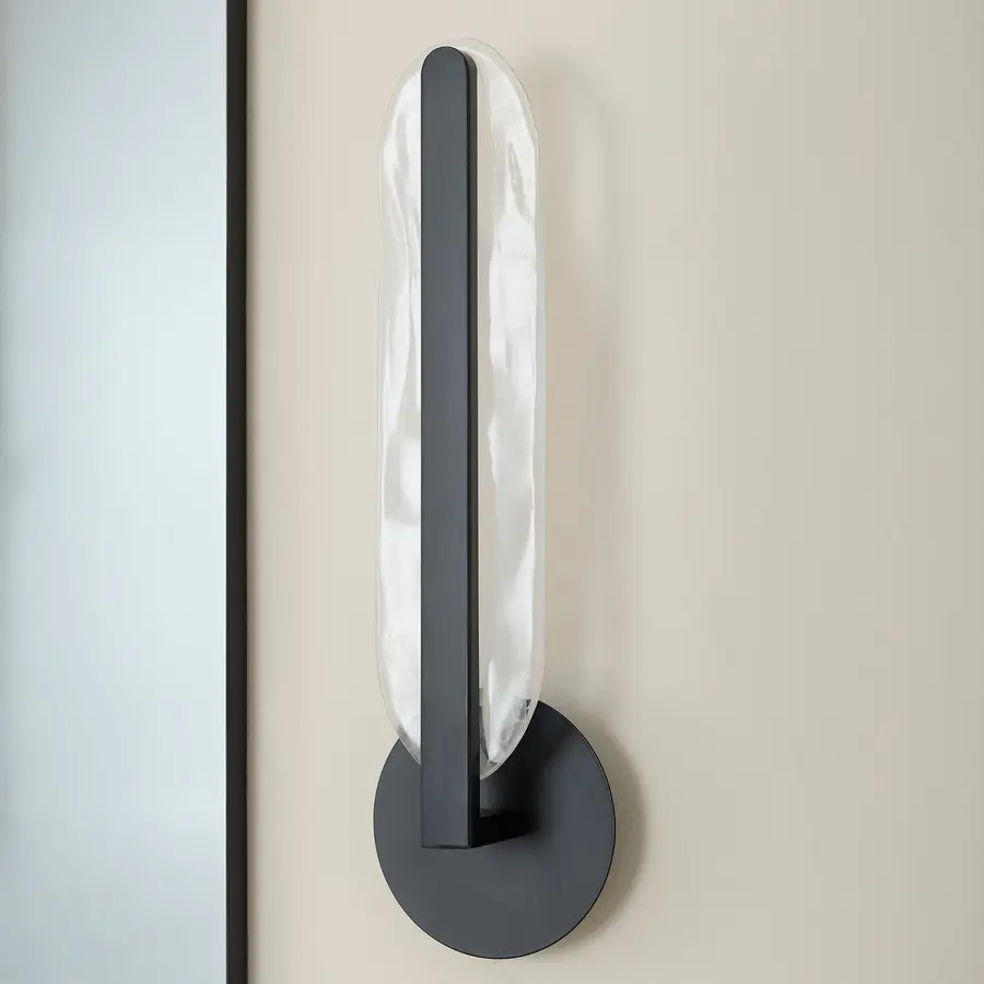 Avian LED Wall Sconce in Black - Image 6