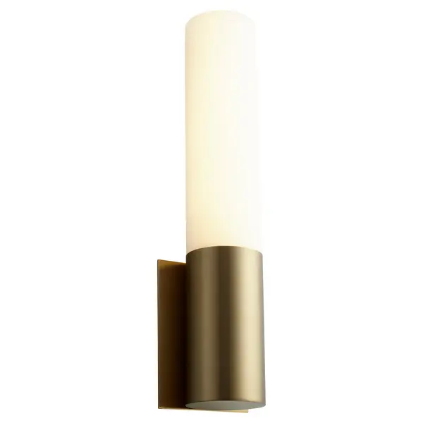 Magnum LED Wall Sconce in Aged Brass - Image 2
